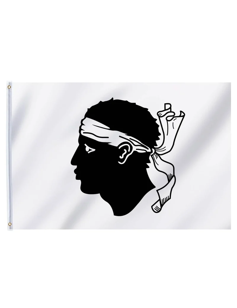 Korsika-Fanflagge 150 x 90 cm