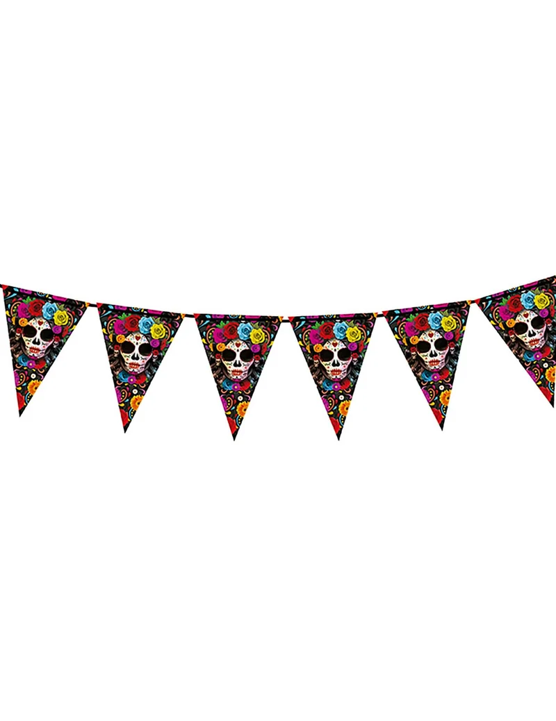 Girlande Dia de los Muertos 3m