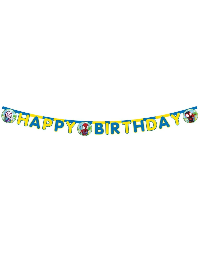 Alles Gute zum Geburtstag, Spidey und seine Freunde-Girlande