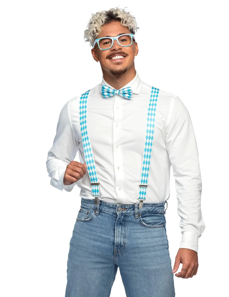 Bayerisches Oktoberfest-Zubehörset für Erwachsene