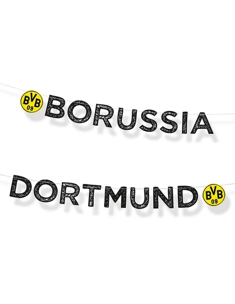 Borussia Dortmund Girlande 180 cm