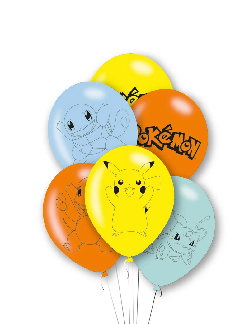 Pokémon Pikachu Latexballons