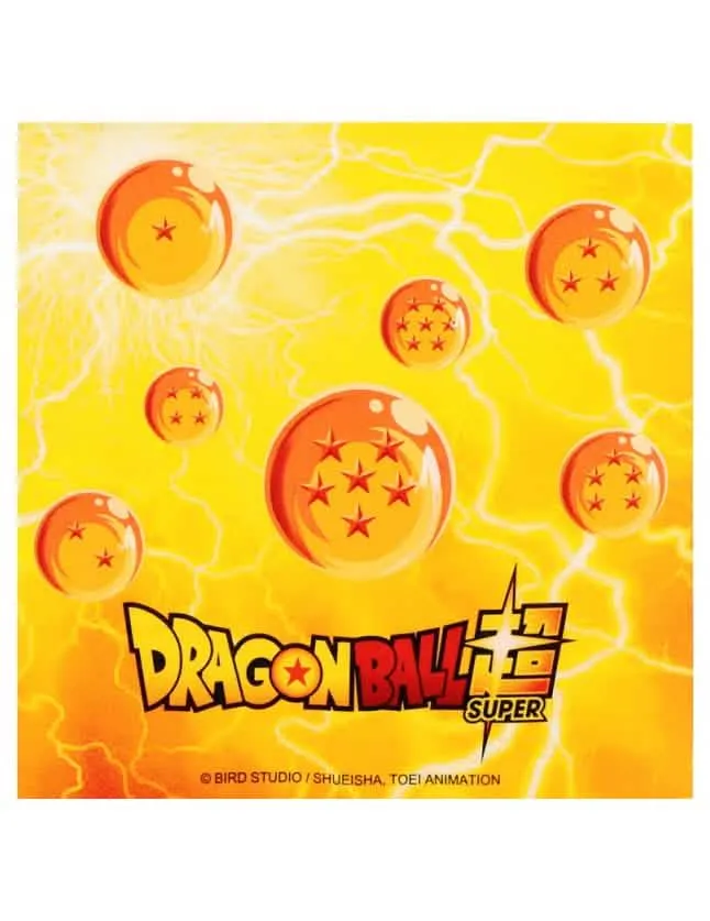 Set mit 20 Papierservietten 33x33cm Dragon Ball Z™