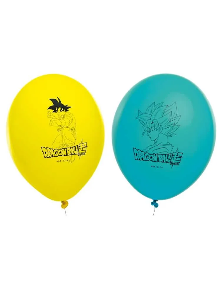 Set mit 6 Latexballons 27 cm Dragon Ball Z™
