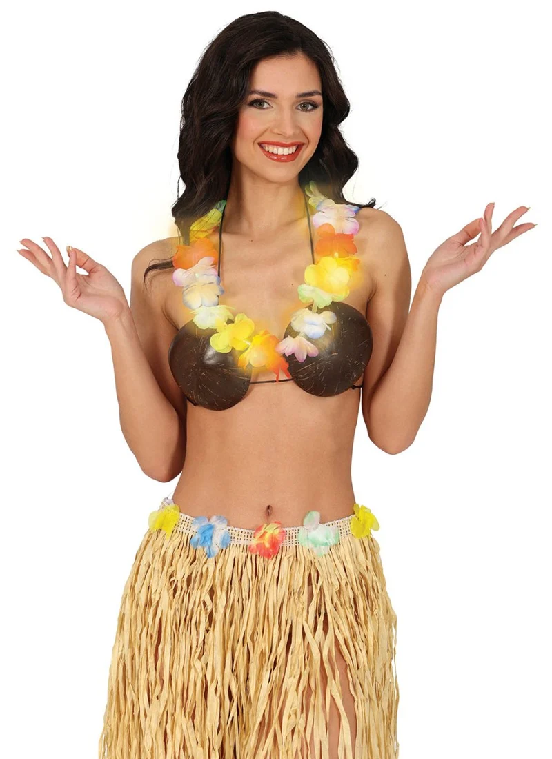 Hawaii Kranz mit Lichtern
