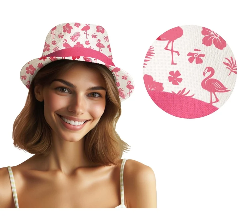 Flamingo Hut Rosa