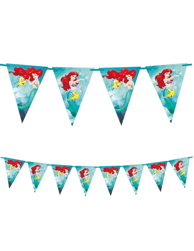 Ariel™ Wimpelgirlande aus Papier, 2,3 m