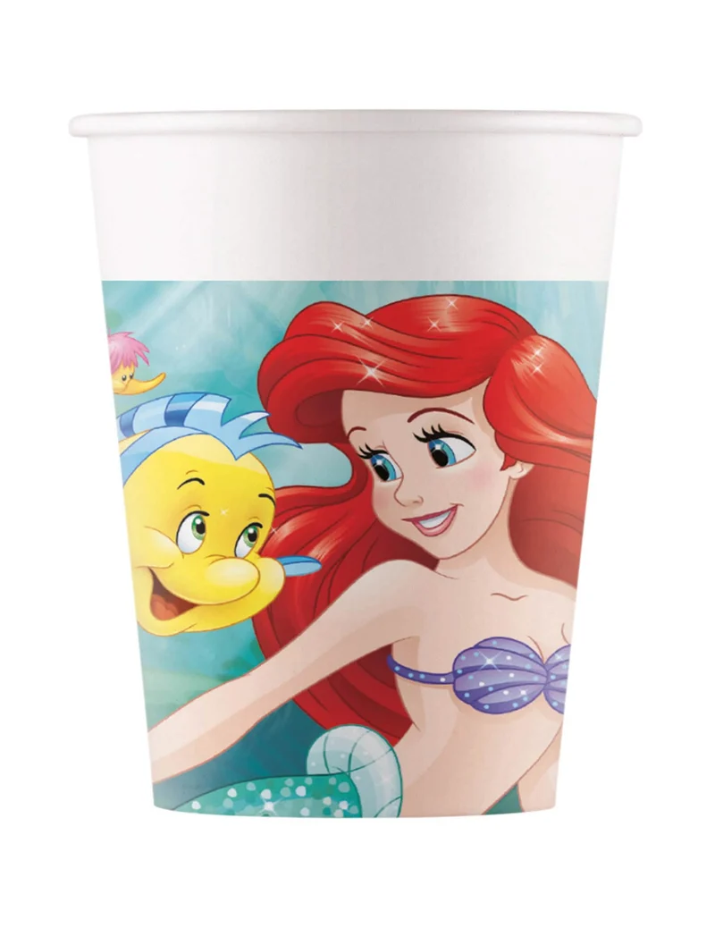 8 Ariel™ Pappbecher 200 ml
