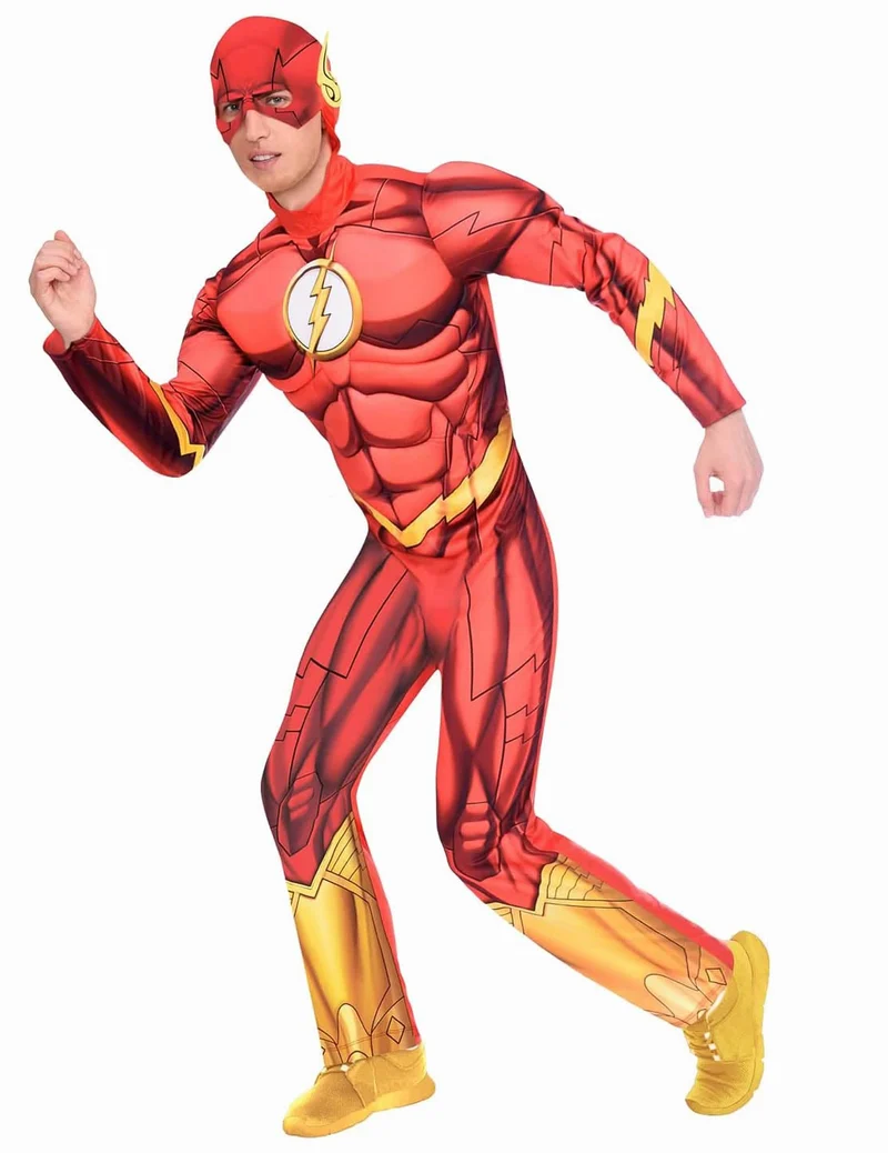 Deluxe Flash™-Kostüm für Erwachsene