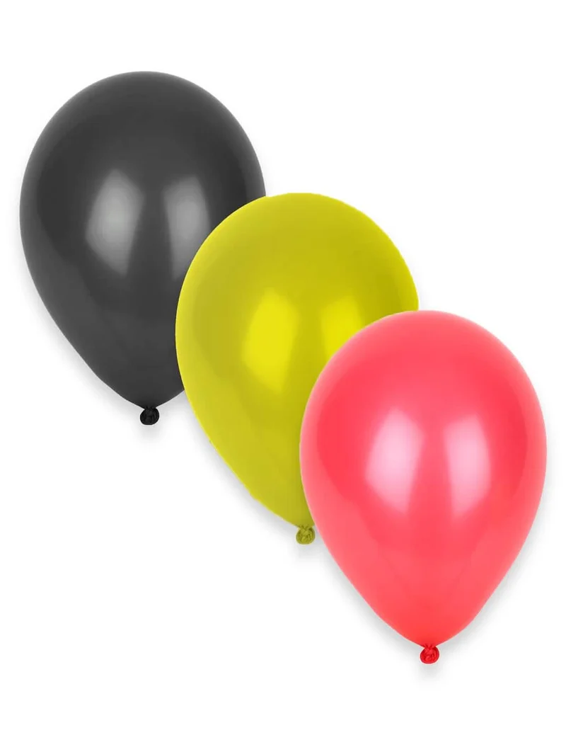 Deutschland Ballons schwarz rot gold
