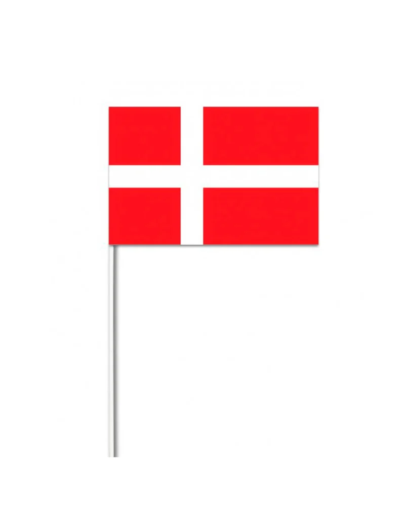 Dänemark-Papierflagge 14 x 21 cm