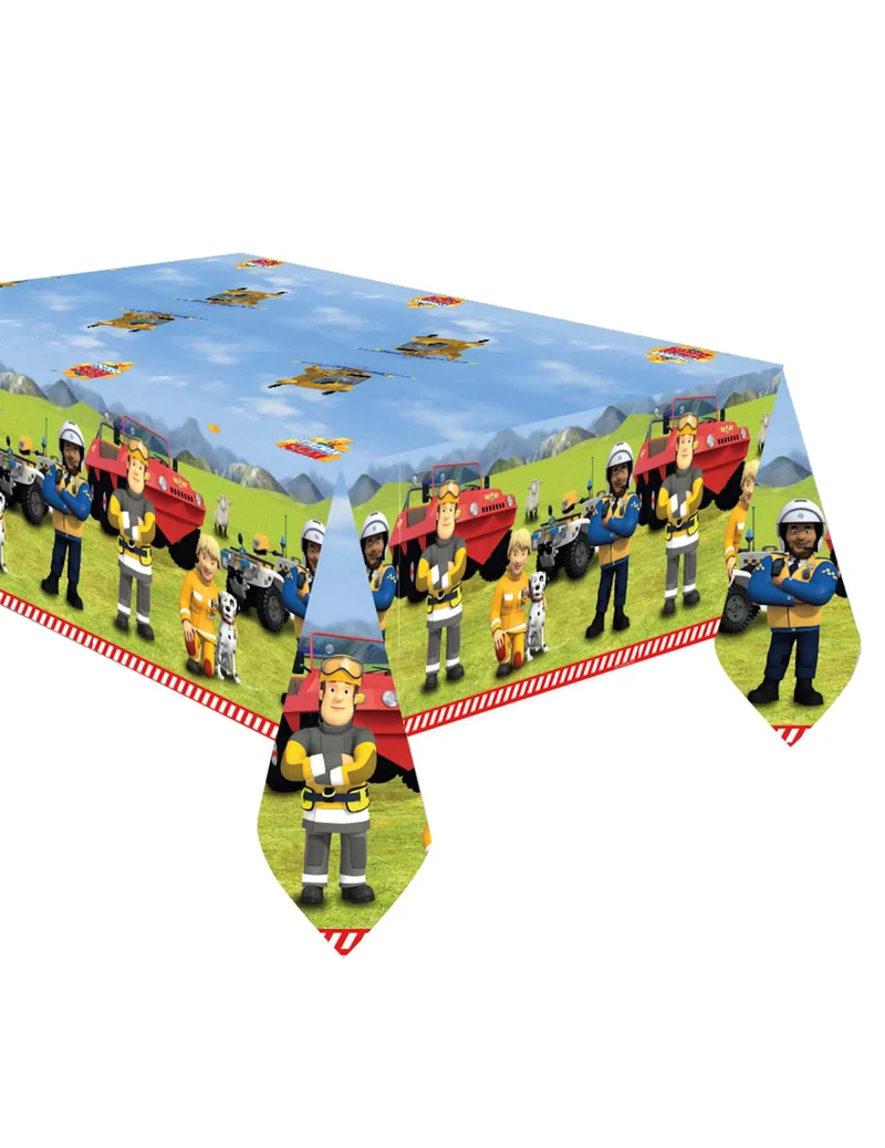 Fireman Sam™ Papiertischdecke 120 x 180 cm
