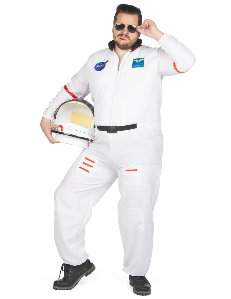 Kostüm Astonaut Plus Size Herren