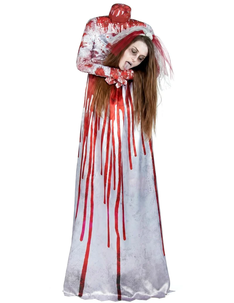 Kopflose Braut Kostüm für Damen Halloween