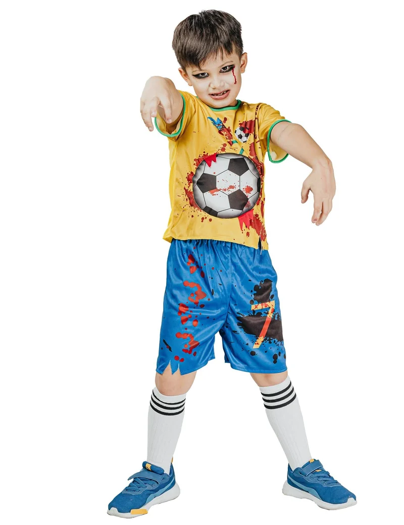 Kinderkostüm Fussballspieler Zombie