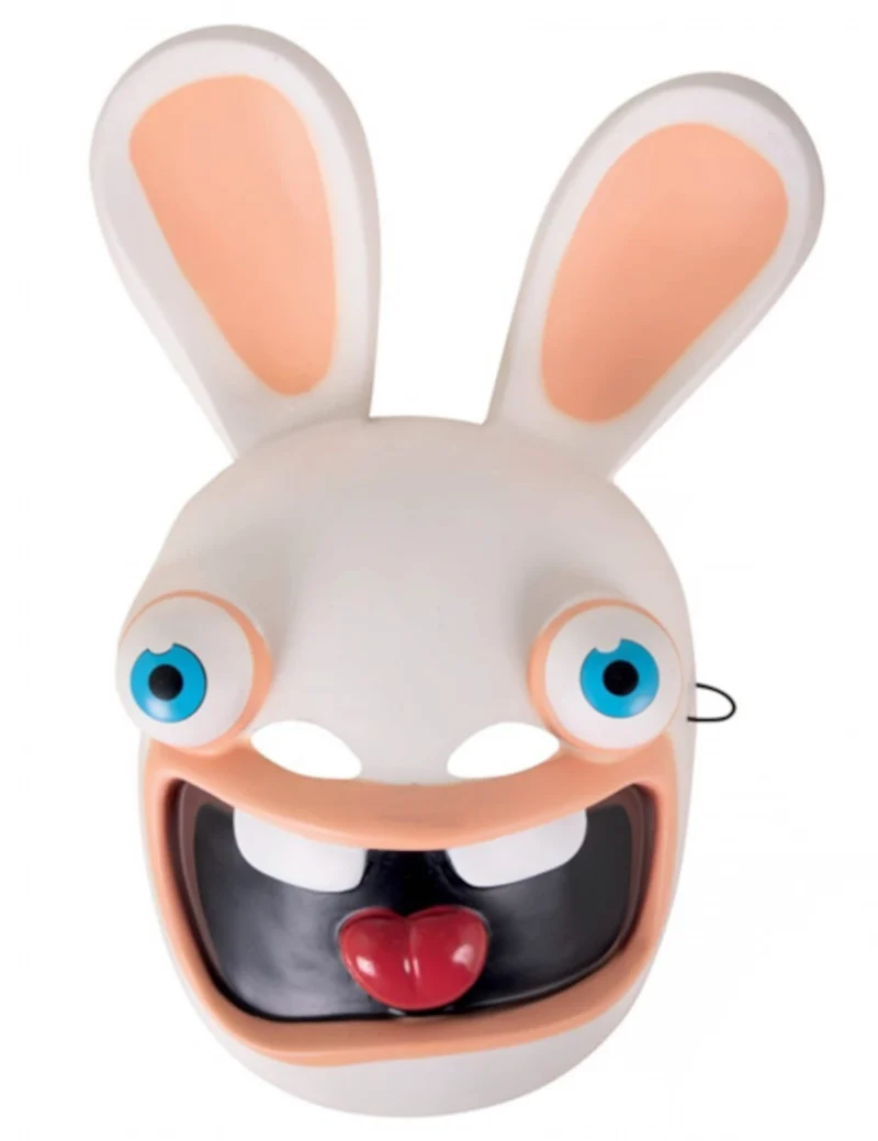 Rabbids™ Kunststoffmaske Hase