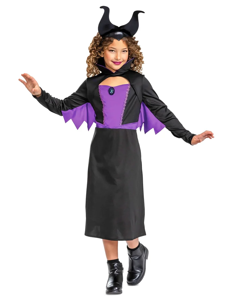 Klassisches Maleficent Kostüm für Mädchen