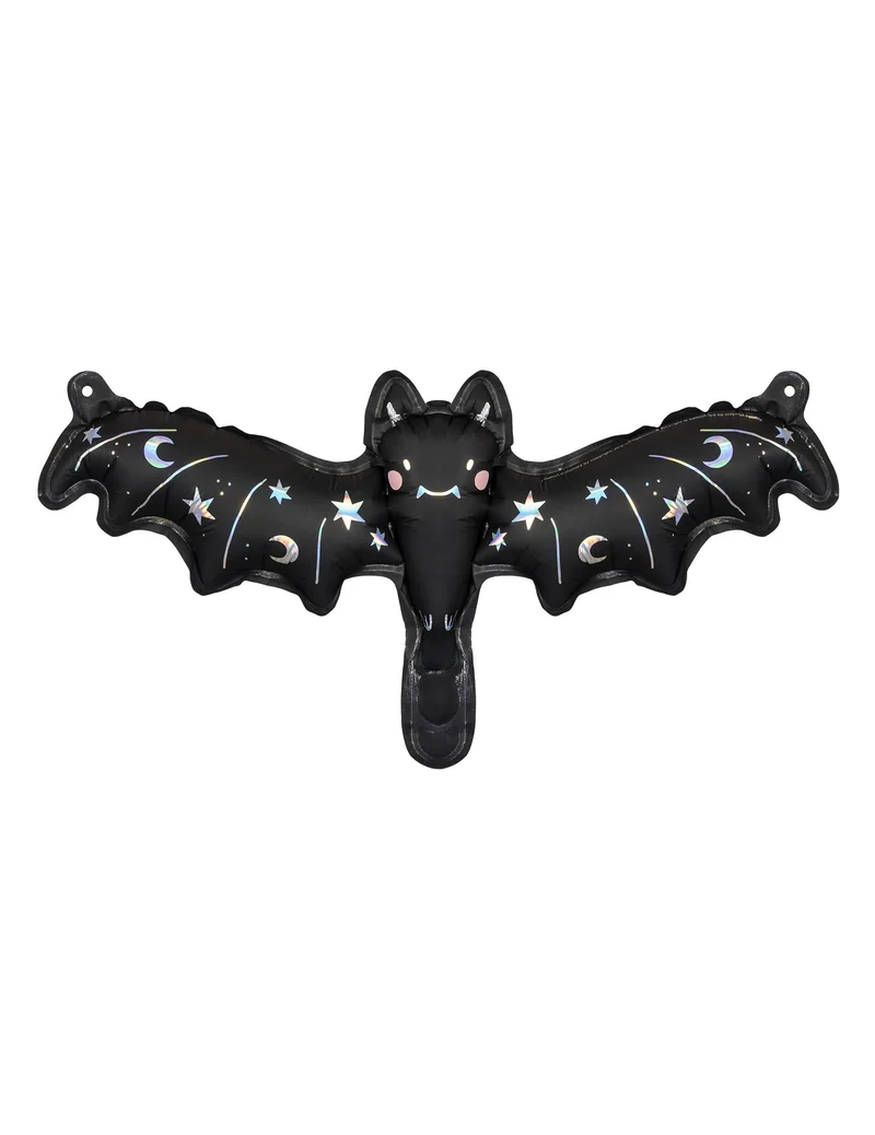 Folienballon Fledermaus schwarz 40 x 13 cm