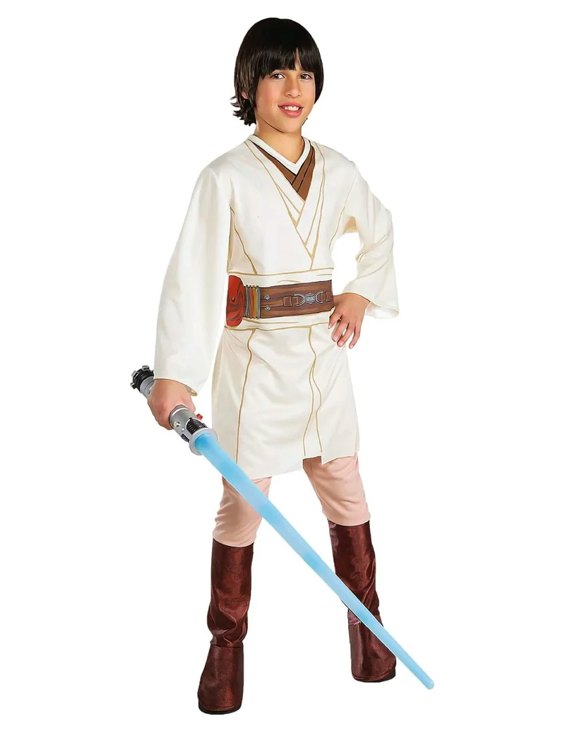 Star Wars™ Kinder Jedi-Kostüm Obi-Wan Kenobi mit Lichtschwert