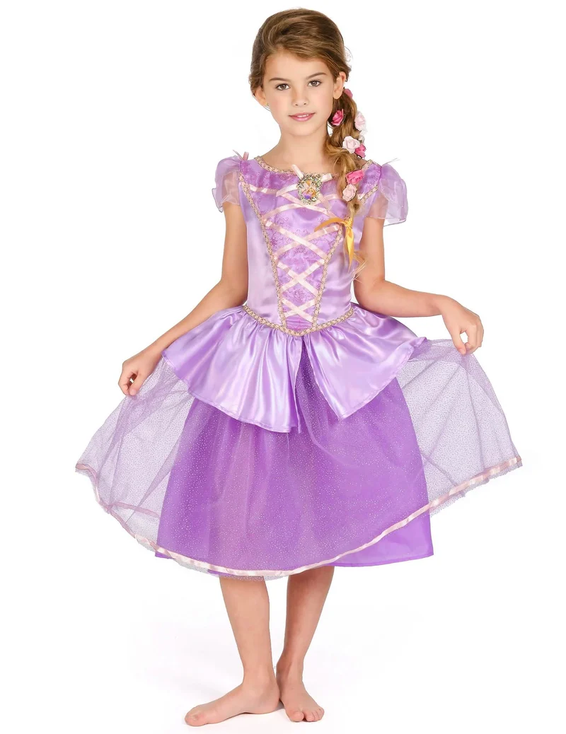 Deluxe Rapunzel™ Kinderkostüm lila
