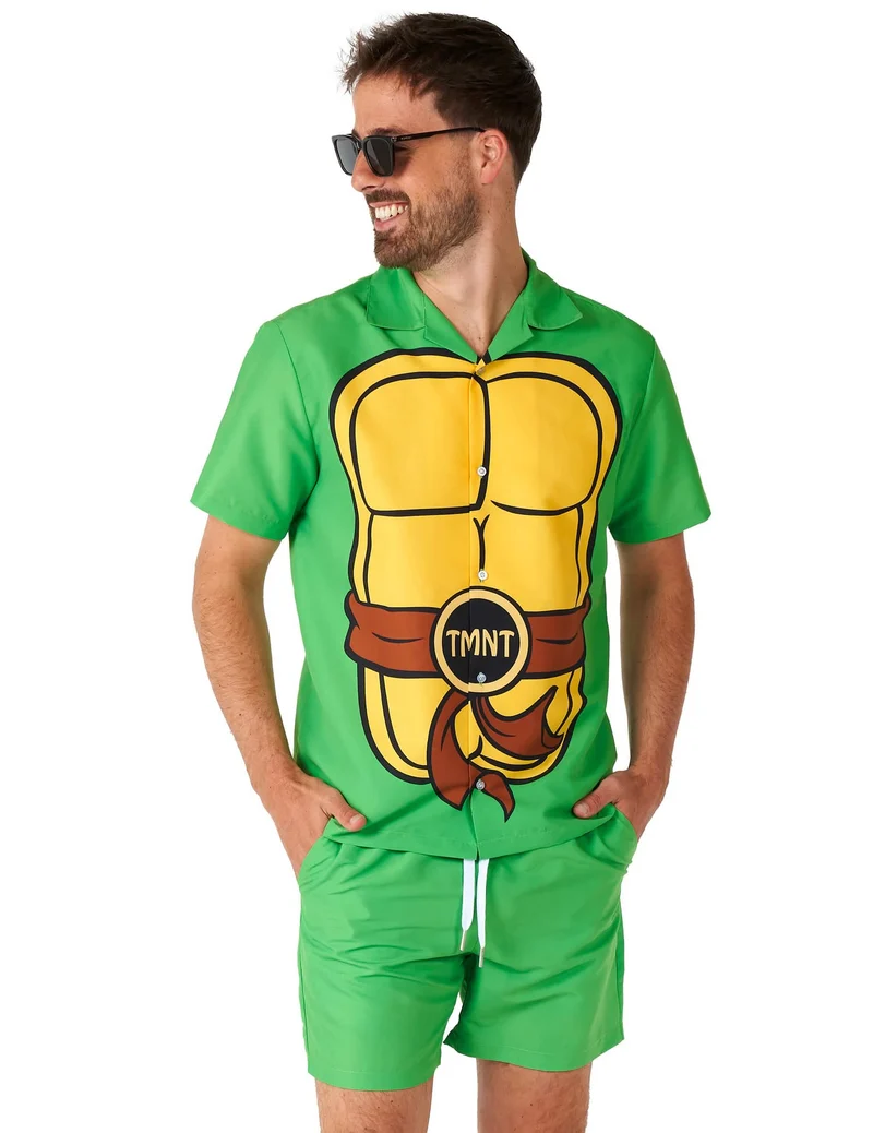 Ninja Turtle™ Sommerkostüm für Erwachsene Suitmeister™