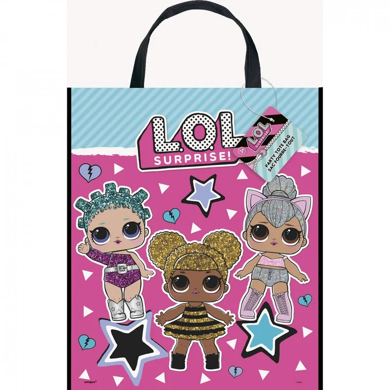 LOL Surprise™ Plastik-Geschenktüte 30 x 38 cm