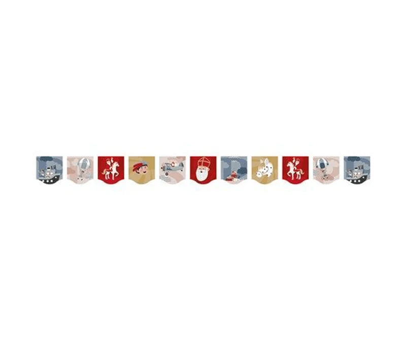 Sinterklaas Girlande Textil 6m