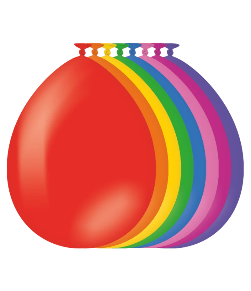 Bunte Ballons 30cm 50Stk