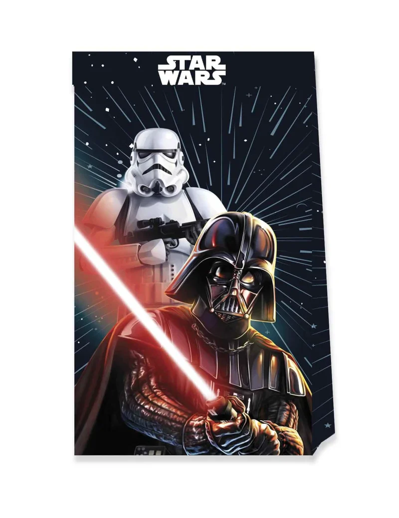 4 Star Wars Galaxy™ Papiertüten 22 x 13 cm