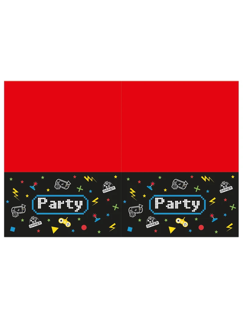 Gaming Party Plastiktischdecke 120 x 180 cm