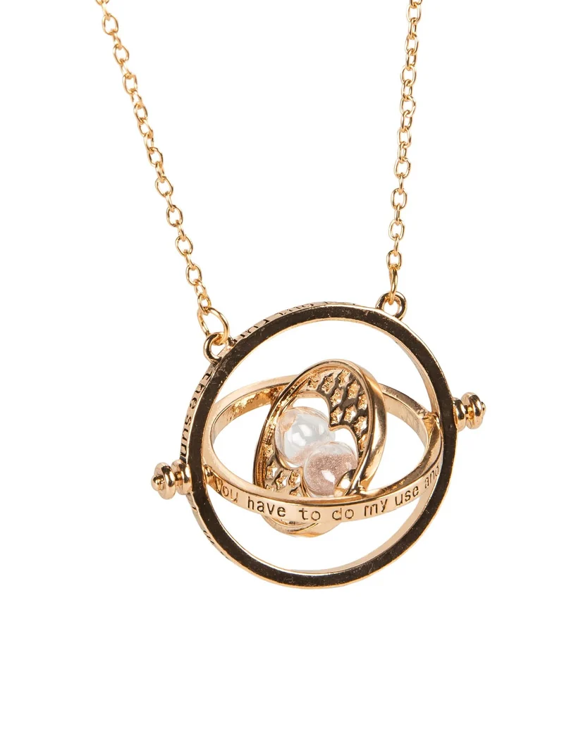 Magische Uhrenkette der Zeit Zauber-Accessoire goldfarben