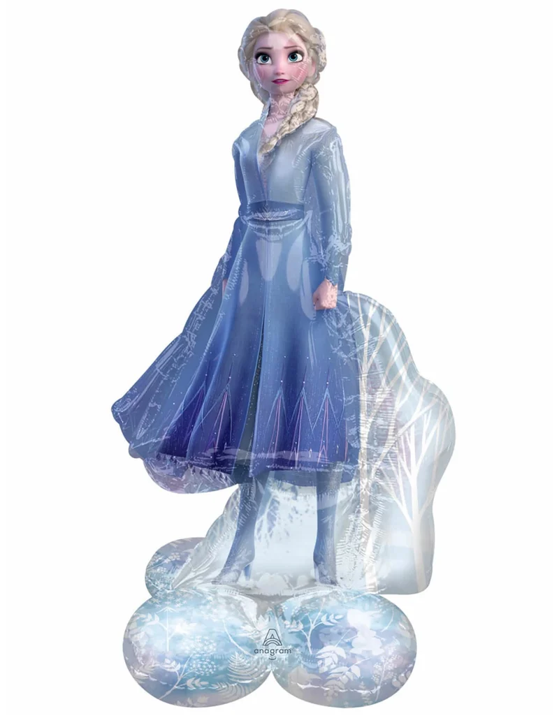 Riesen-Aluminiumballon AirLoonz Elsa Die Eiskönigin 2™ 76 cm x 137 cm