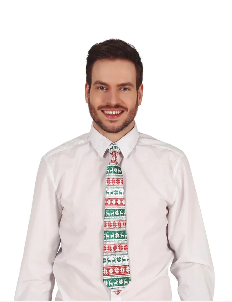 Krawatte mit Weihnachtsmuster für Erwachsene