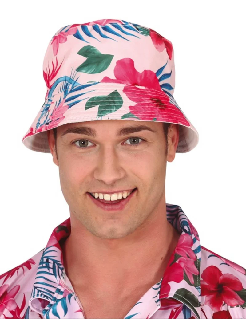Hawaii Anglerhut Erwachsene bunt