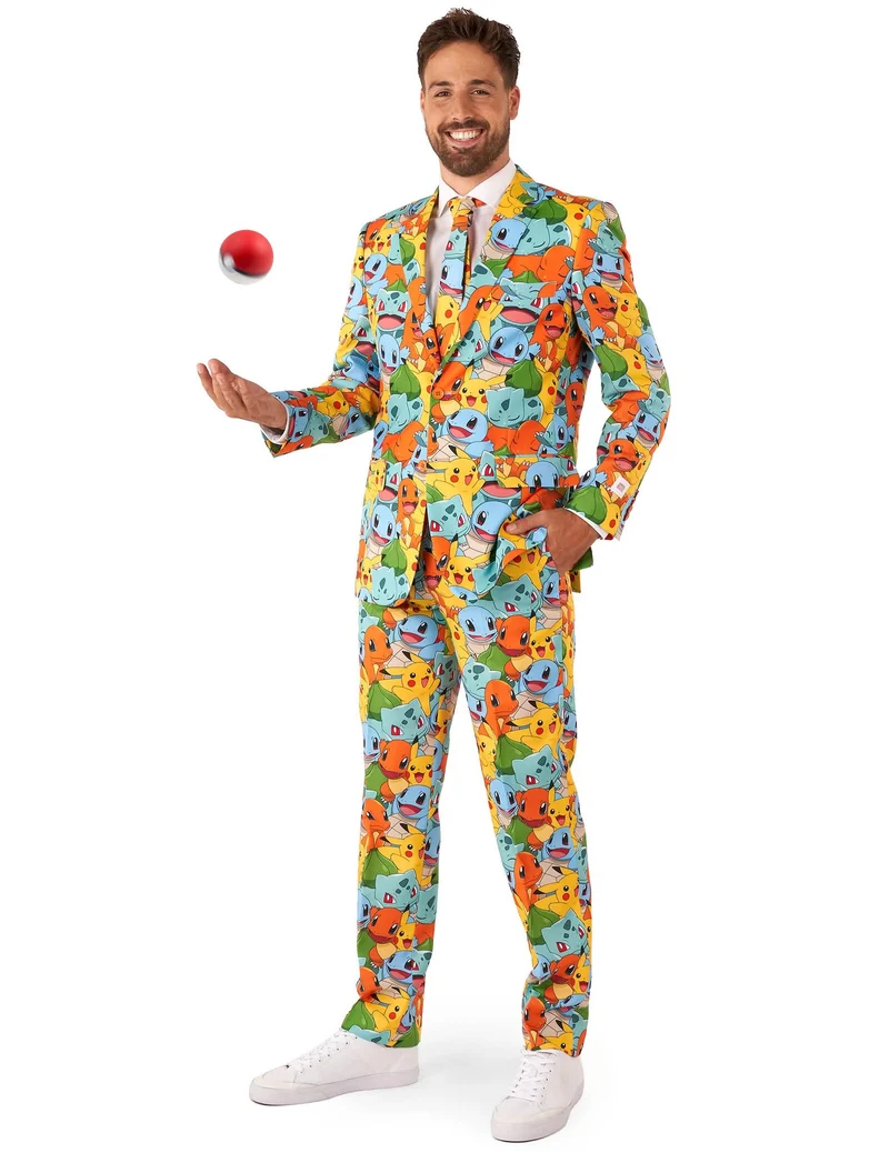 Opposuits™-Anzug Pokémon™ für Erwachsene bunt