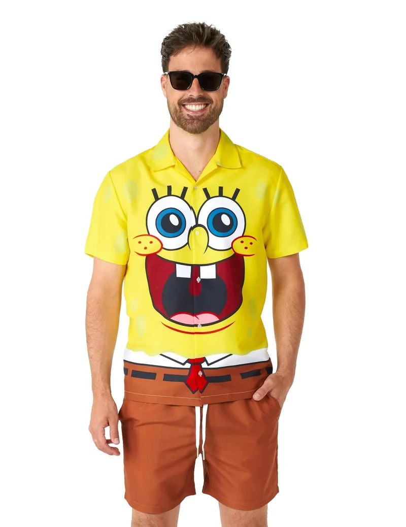 SpongeBob™ Schwammkopf Kostüm Erwachsene Suitmeister™
