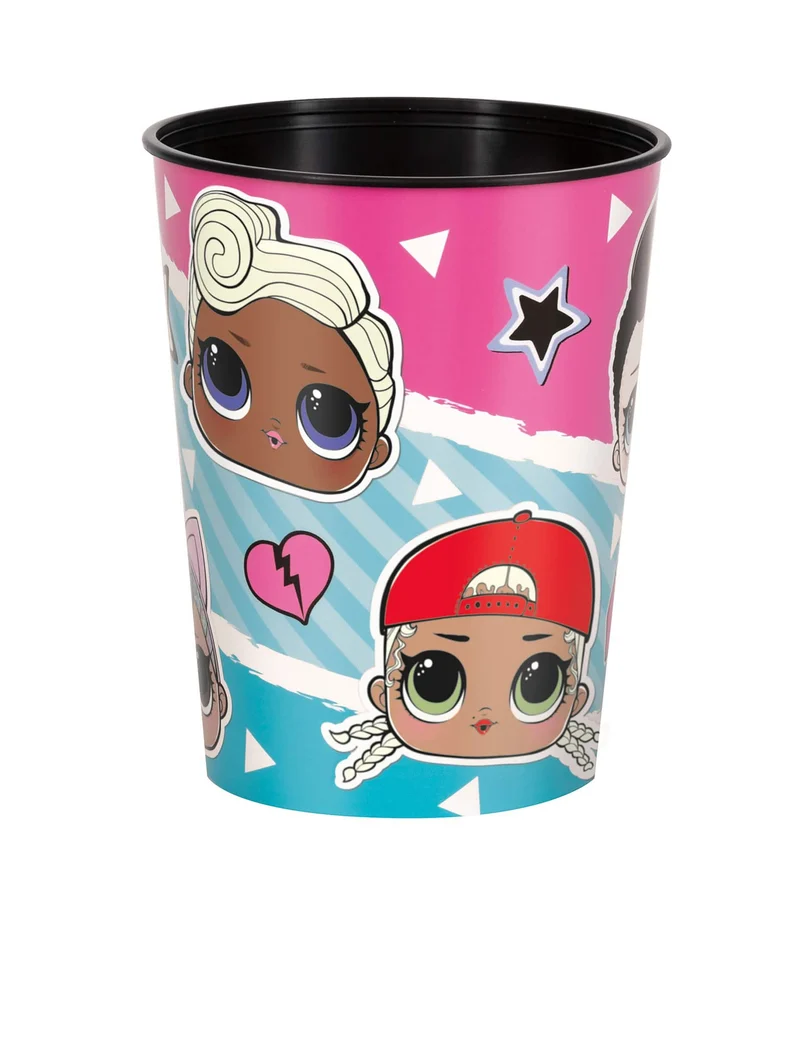 LOL Surprise™ wiederverwendbarer Plastikbecher 473 ml