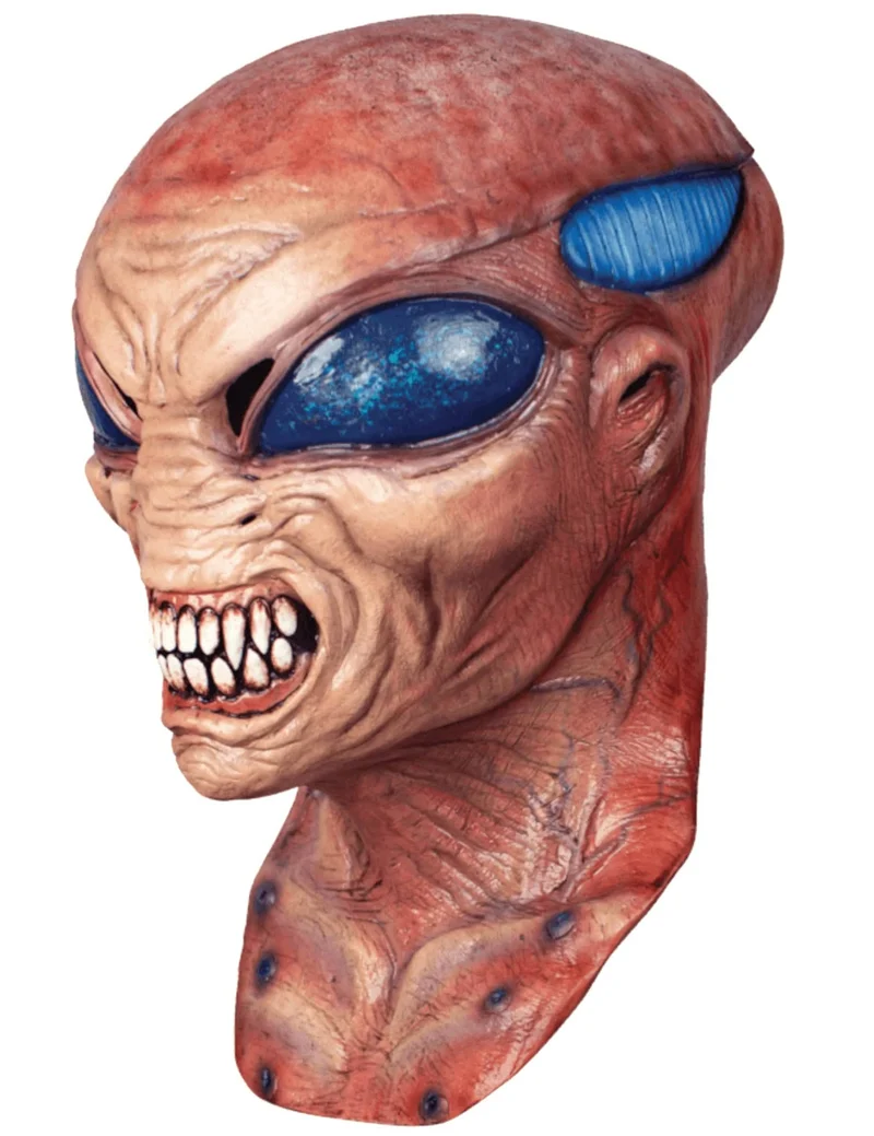 Alien-Maske Halloween für Erwachsene