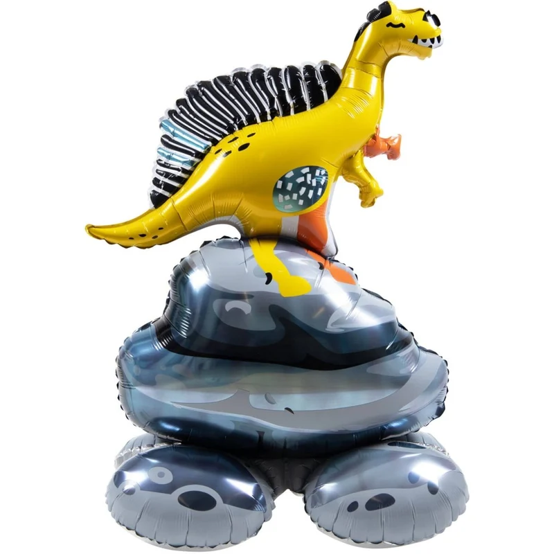 Dino Helium Ballon mit Standard Leere 80cm