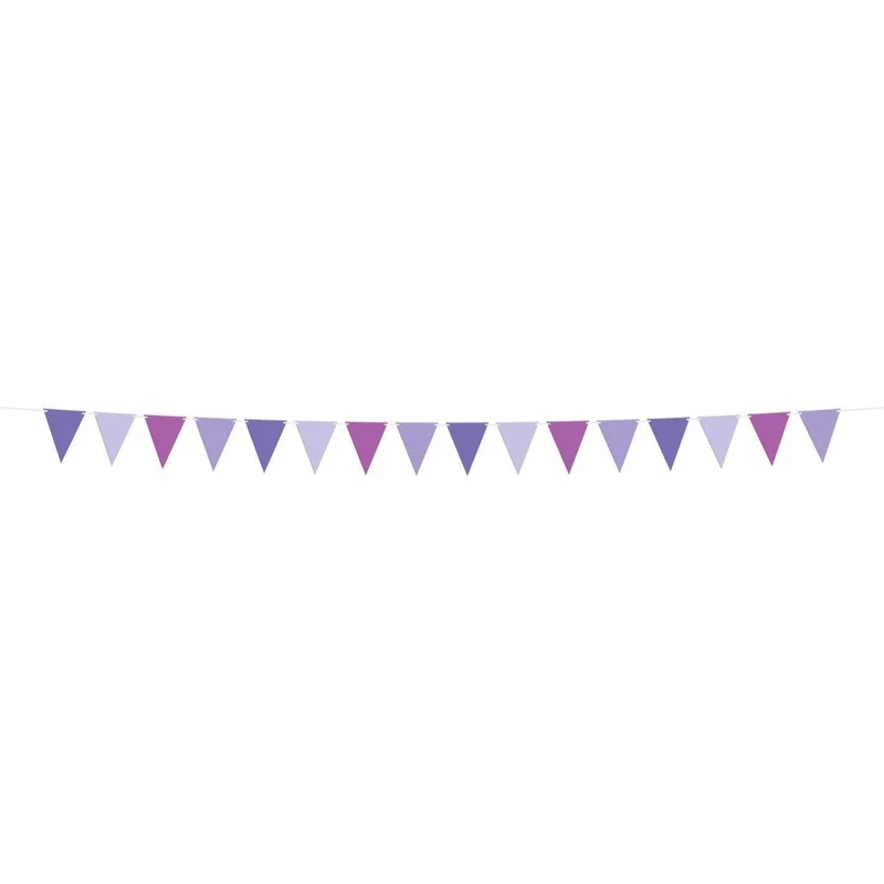 Lila Girlande 6m