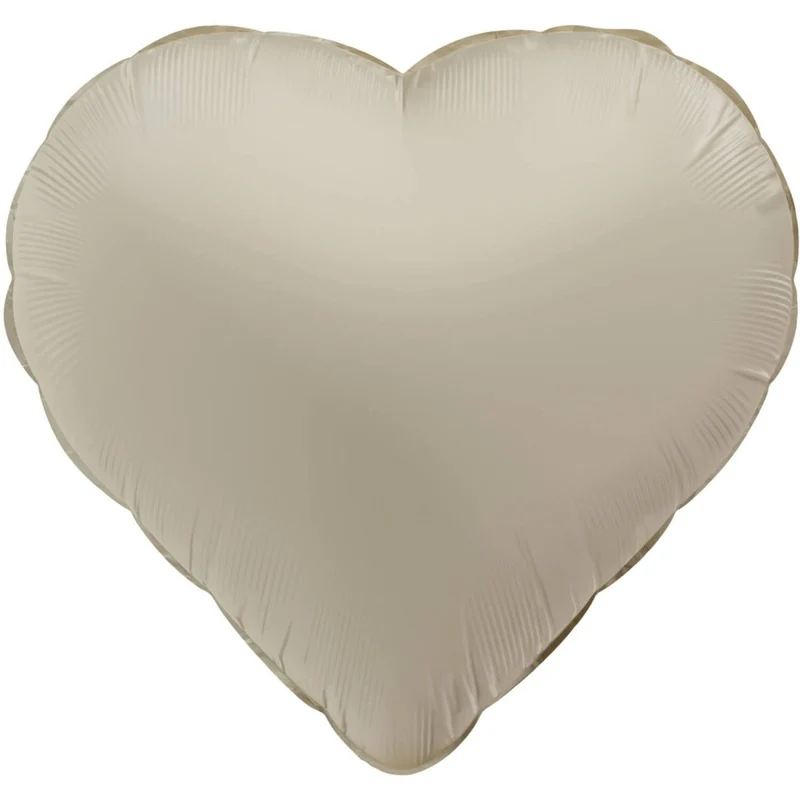 Herz Helium Ballon Nackt Leer 45cm