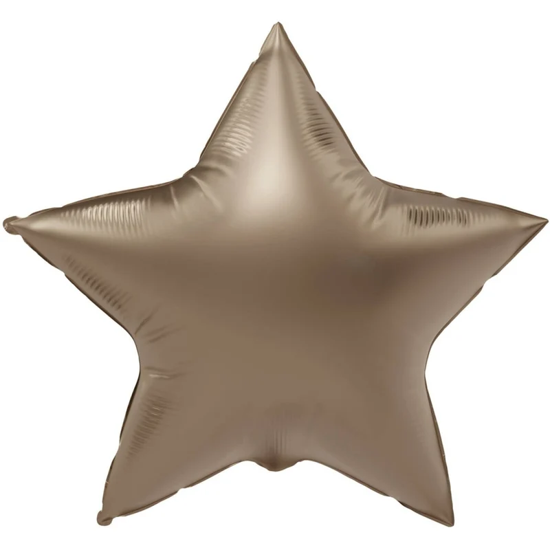 Stern Helium Ballon Gold Leer 45cm