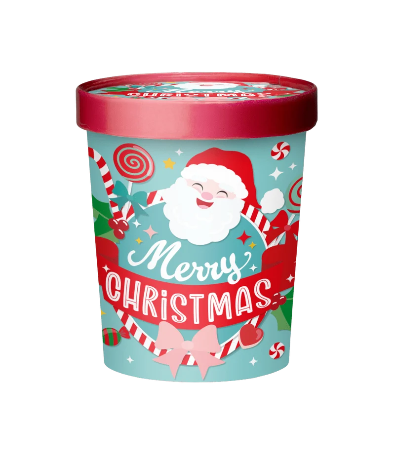 Weihnachtliches Bonbon-Tablett Frohe Weihnachten 12cm