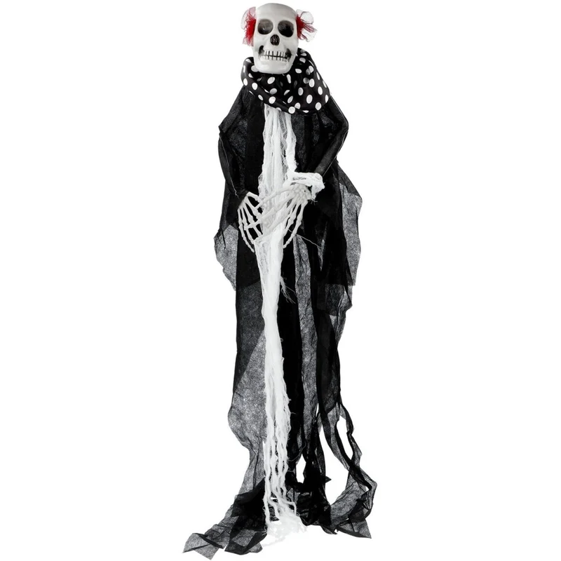 Halloween Puppe Clown Skelett 85cm