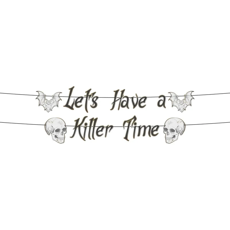 Halloween Letterslinger Let'S Have A Killer Time 1m