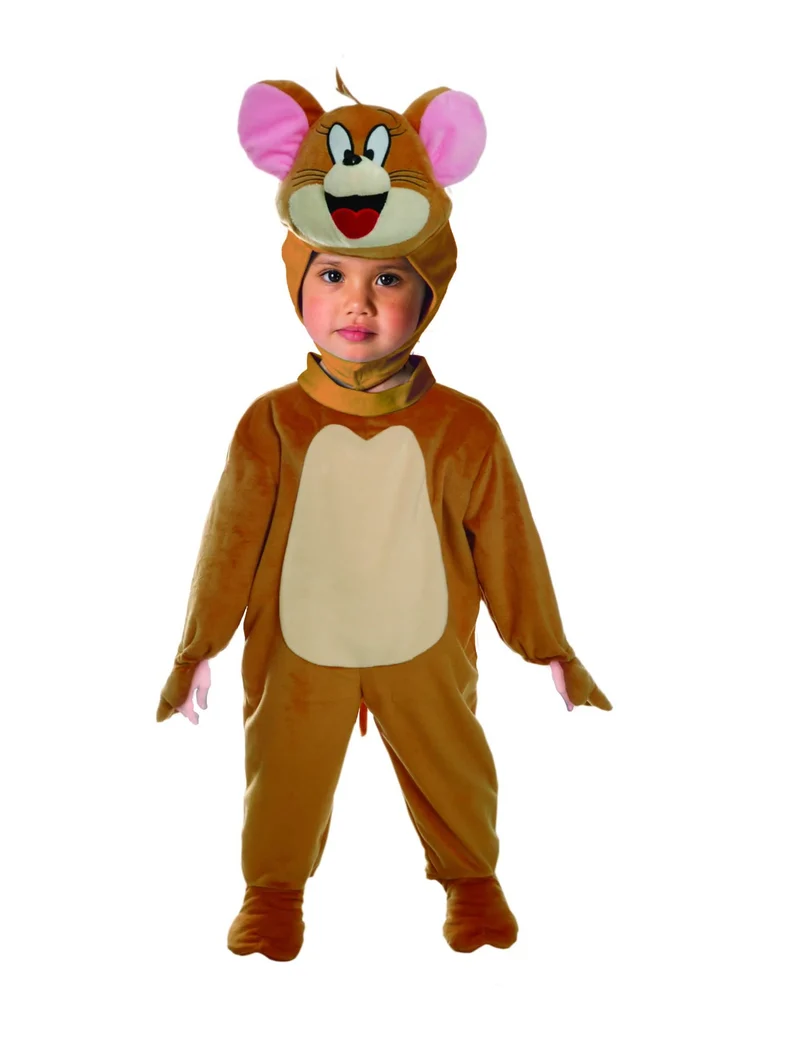 Niedliches Jerry™-Kostüm für Kleinkinder braun-beigefarben