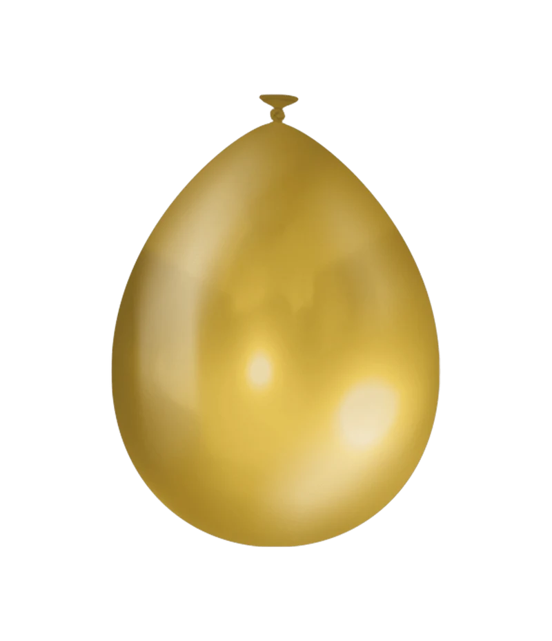 Gold Ballons Metallic 30cm 25Stk
