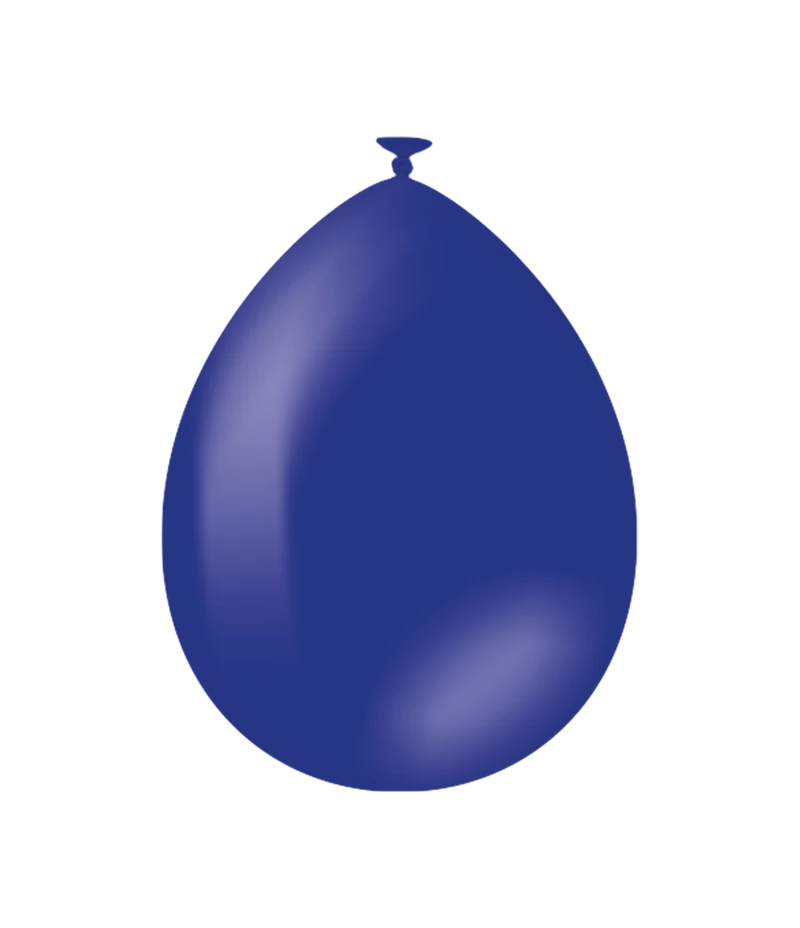 Dunkelblaue Ballons 30cm 25Stk