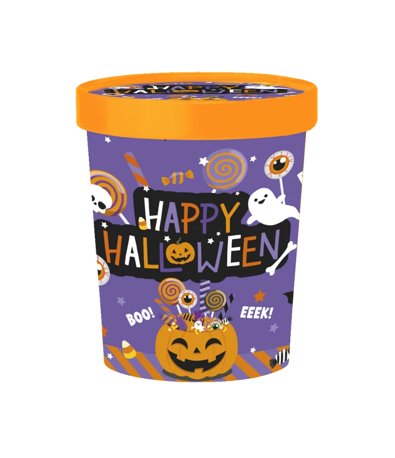 Halloween Süßigkeiten-Tablett Happy Halloween 12cm