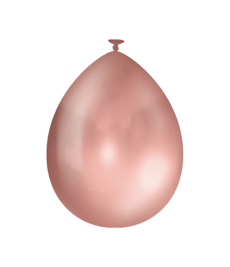 Rose Gold Ballons Metallic 30cm 10Stk